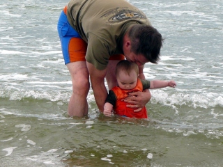 A la plage